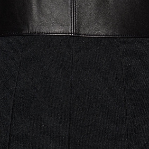 NWOT RAG & BONE leather & fabric dress - Picture 3 of 8